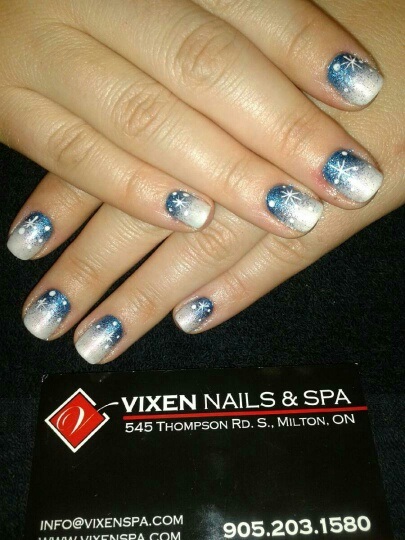 Shellac Sparkling mani by Ashley